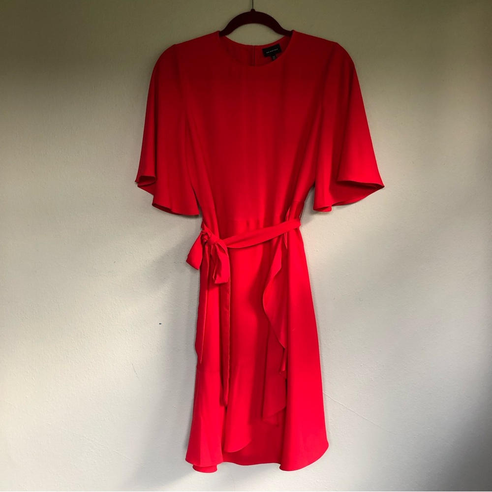 WHO WHAT WEAR Red Dress